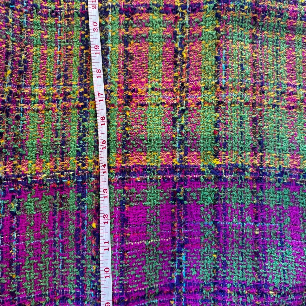 Vintage Bazar Christian LaCroix Sz 40FR Multicolor Wool Blend Academia Suit - Picture 11 of 16
